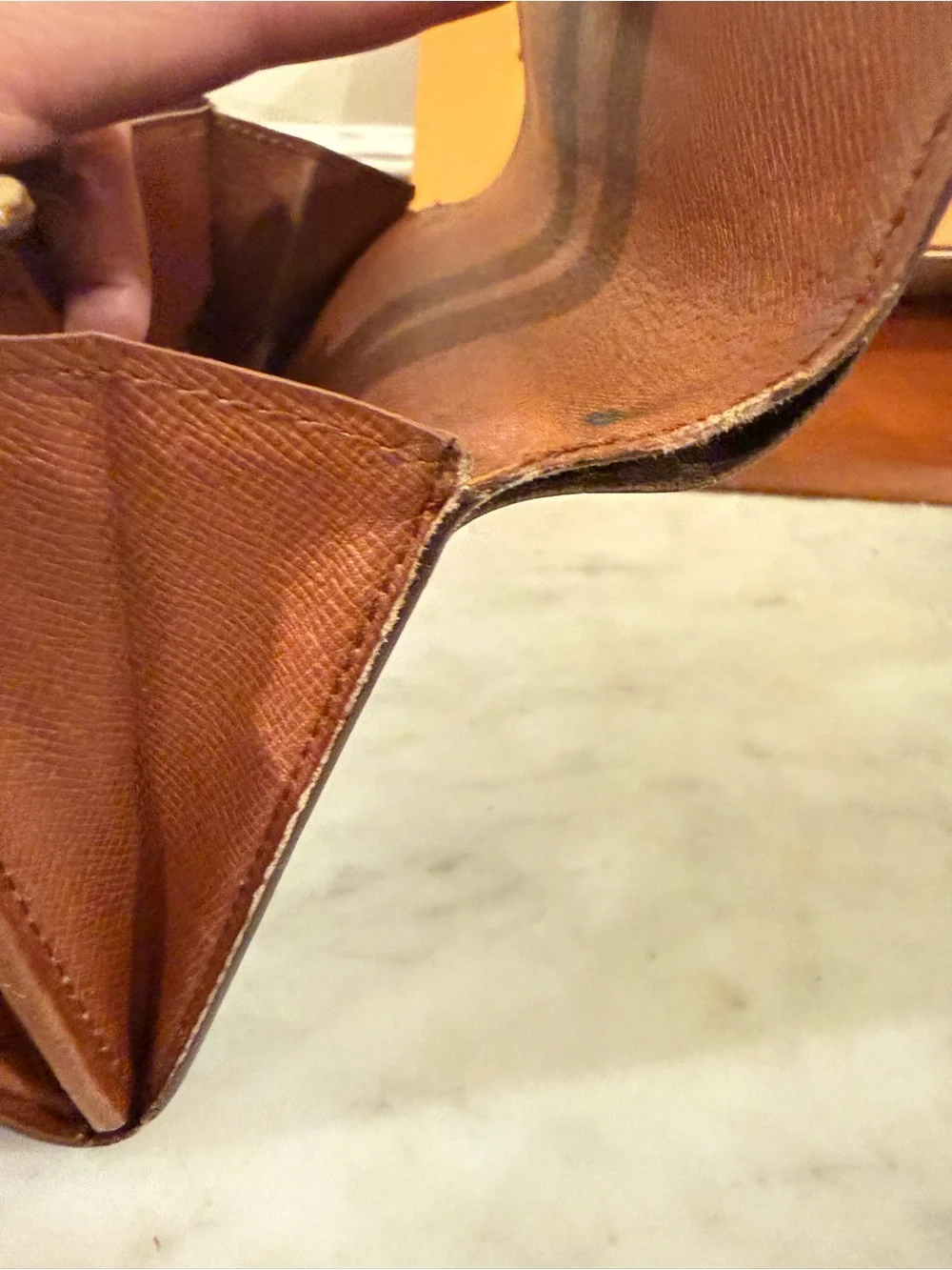Louis Vuitton Brown Monogram Canvas Snap Wallet